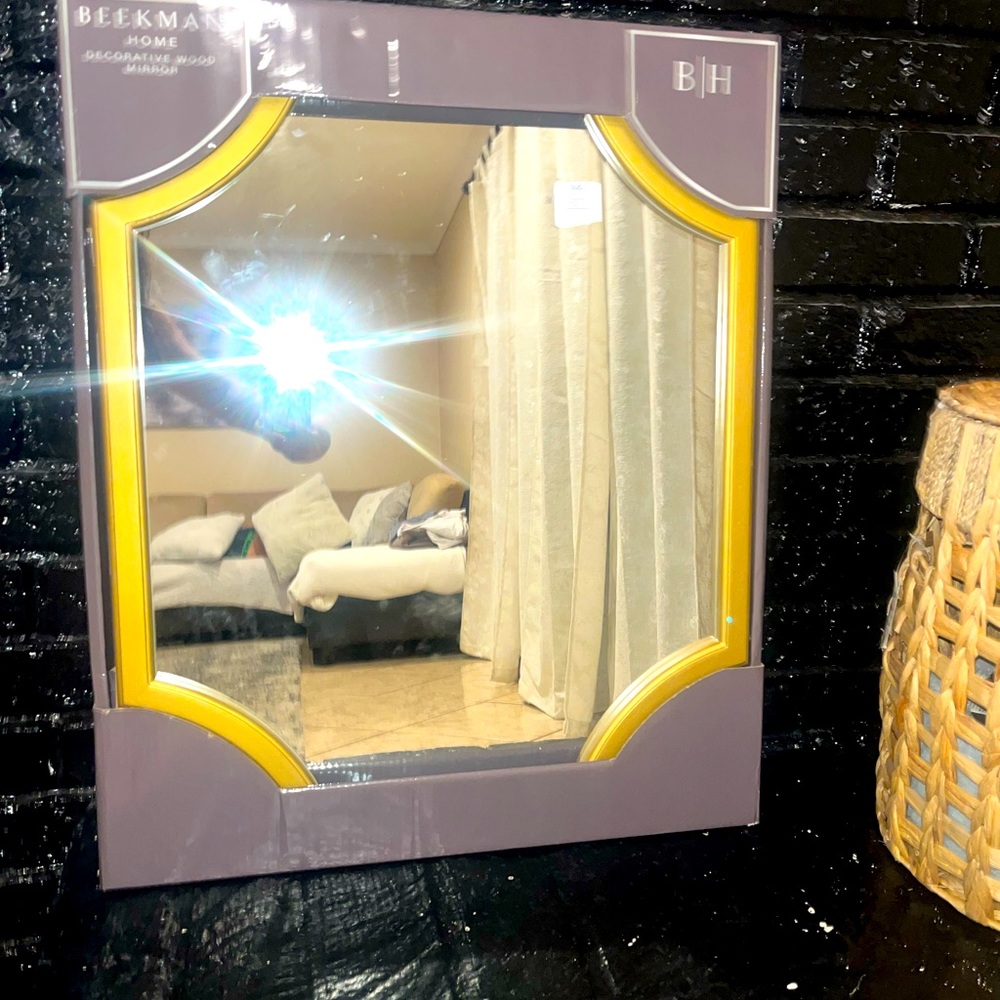 Mid size wall mirror